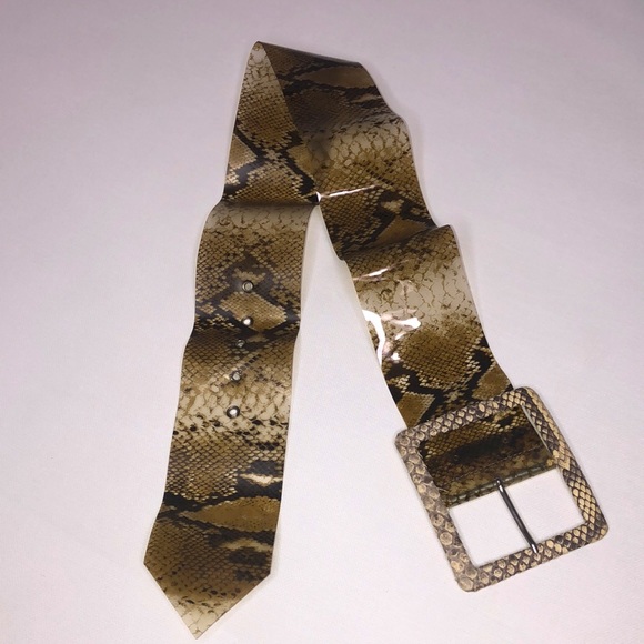 Alessandro Dell’Acqua python plastic belt m/s - Picture 12 of 12